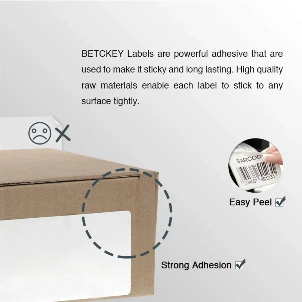 NEW 1 Roll Shipping Labels White, 220 Thermal Direct Labels 4” x 6”